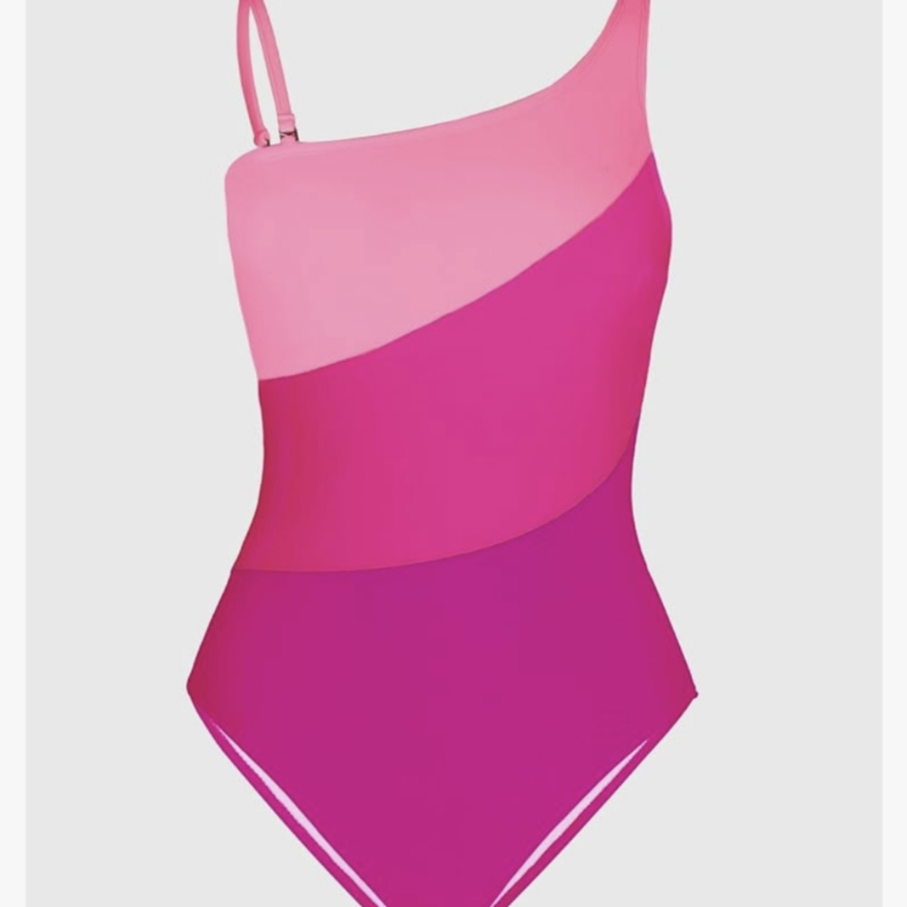 CUPSHE Women Color Contrast One Piece Swimsuit